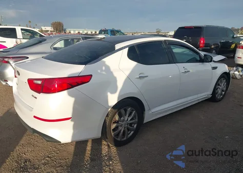 2014 Kia Optima Ex из США, поврежденный, VIN 5XXGN4A7XEG337235